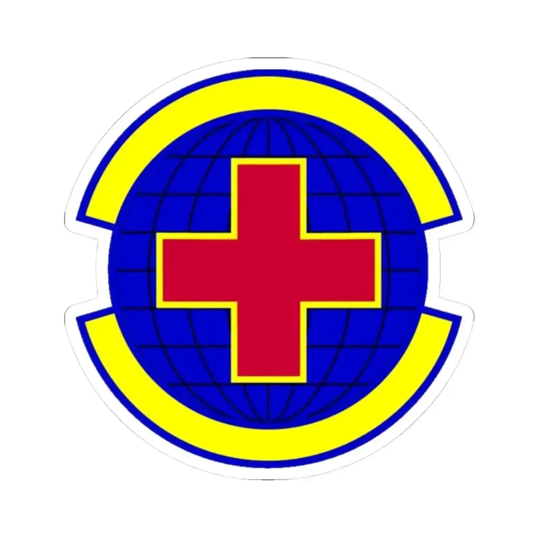 20 Operational Medical Readiness Squadron ACC (U.S. Air Force) STICKER Vinyl Kiss-Cut Decal 3 Inch White - The Sticker Space