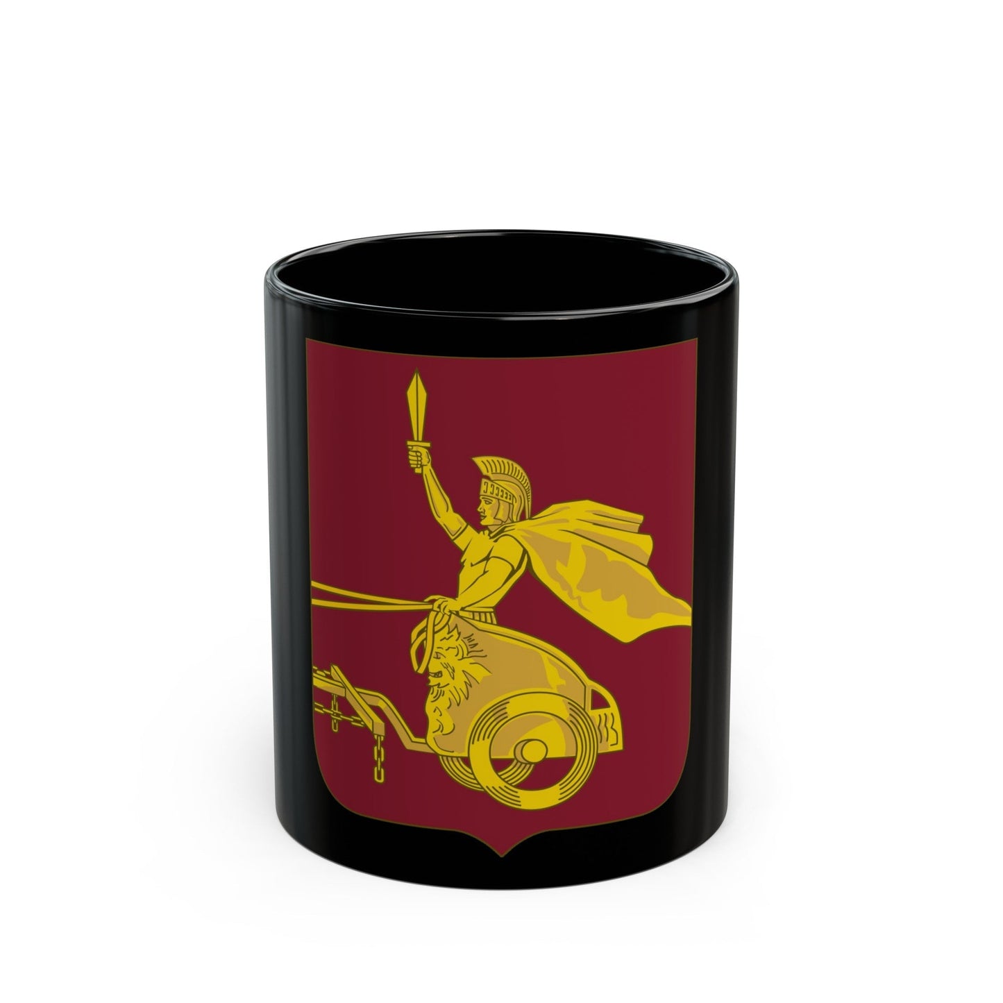 20 Transportation Battalion 2 (U.S. Army) Black Coffee Mug-11oz-The Sticker Space