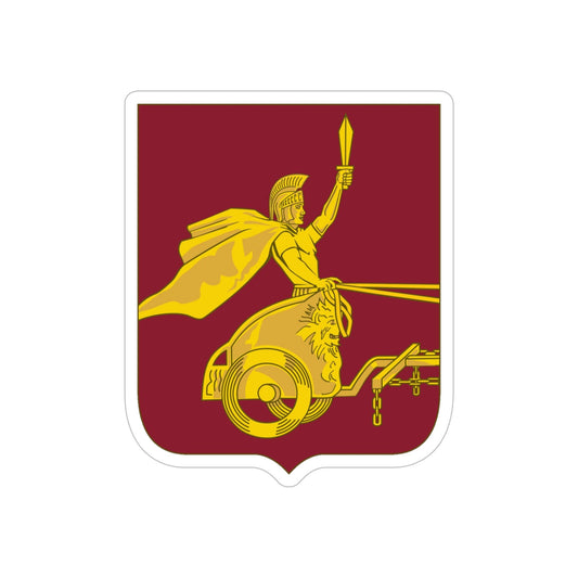 20 Transportation Battalion 2 (U.S. Army) REVERSE PRINT Transparent STICKER-6" × 6"-The Sticker Space