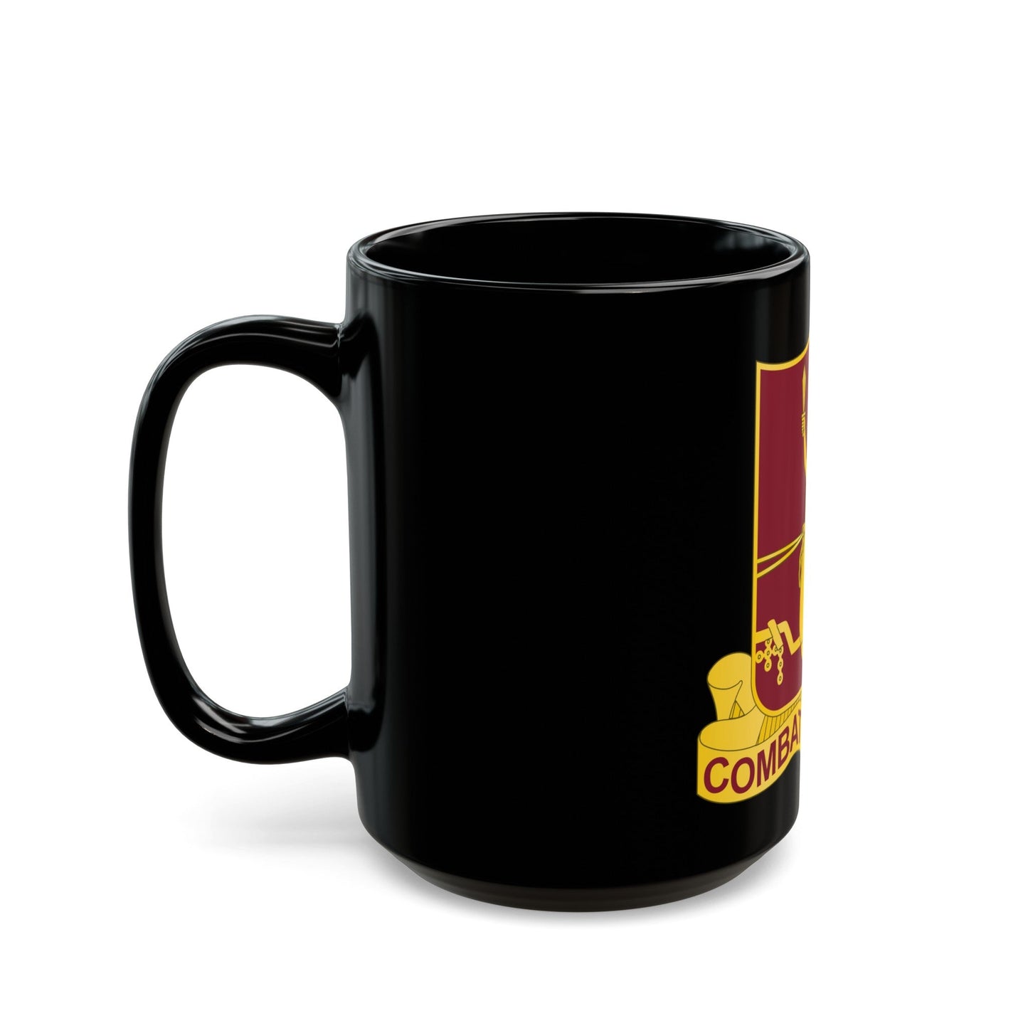 20 Transportation Battalion (U.S. Army) Black Coffee Mug-The Sticker Space