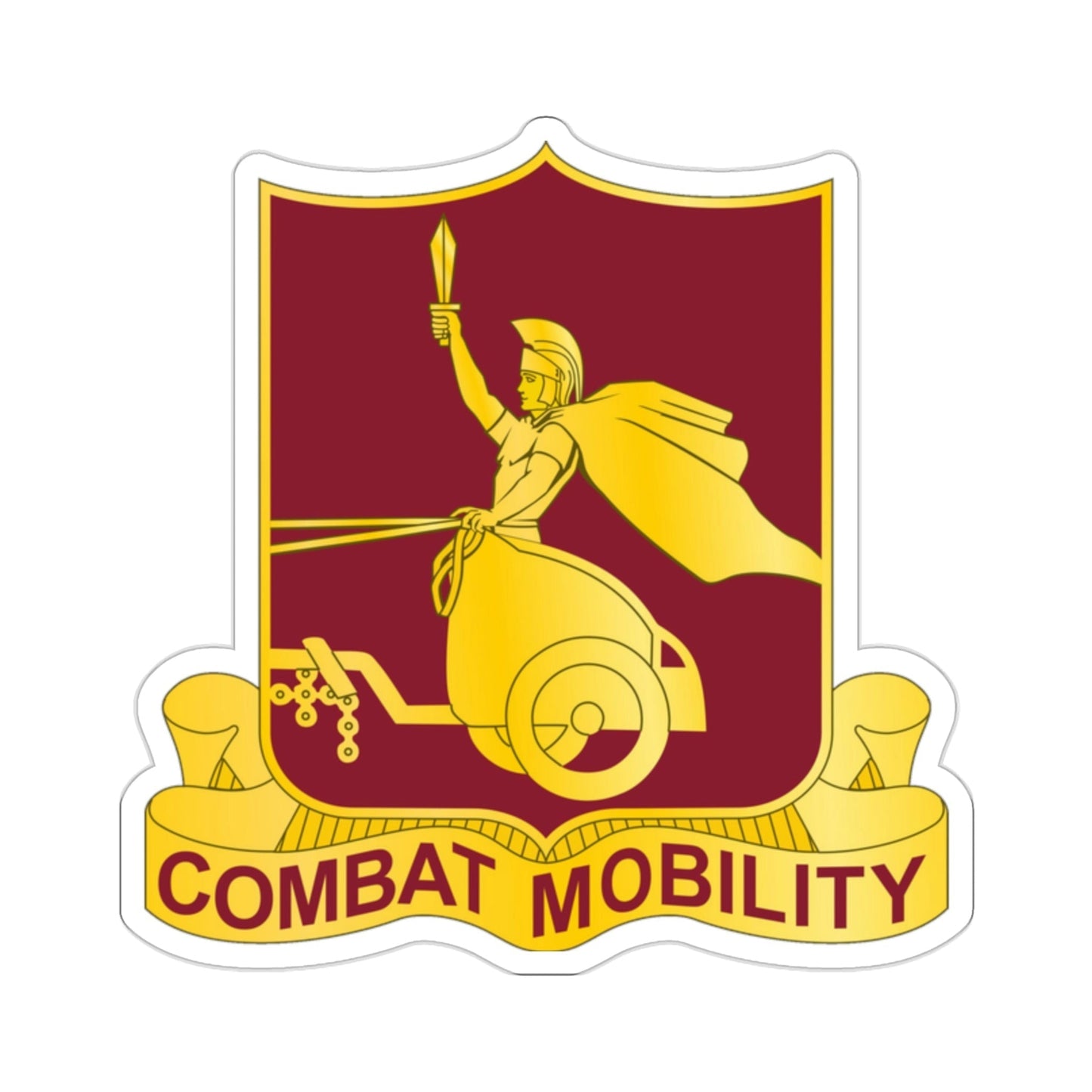 20 Transportation Battalion (U.S. Army) STICKER Vinyl Die-Cut Decal-2 Inch-The Sticker Space