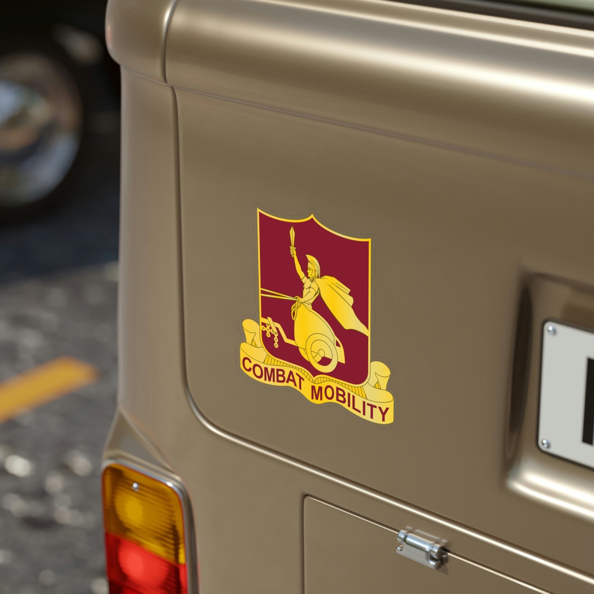 20 Transportation Battalion (U.S. Army) Transparent STICKER Die-Cut Vinyl Decal-The Sticker Space