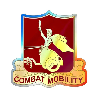 20 Transportation Battalion (U.S. Army) Holographic STICKER Die-Cut Vinyl Decal 6 Inch Holographic - The Sticker Space