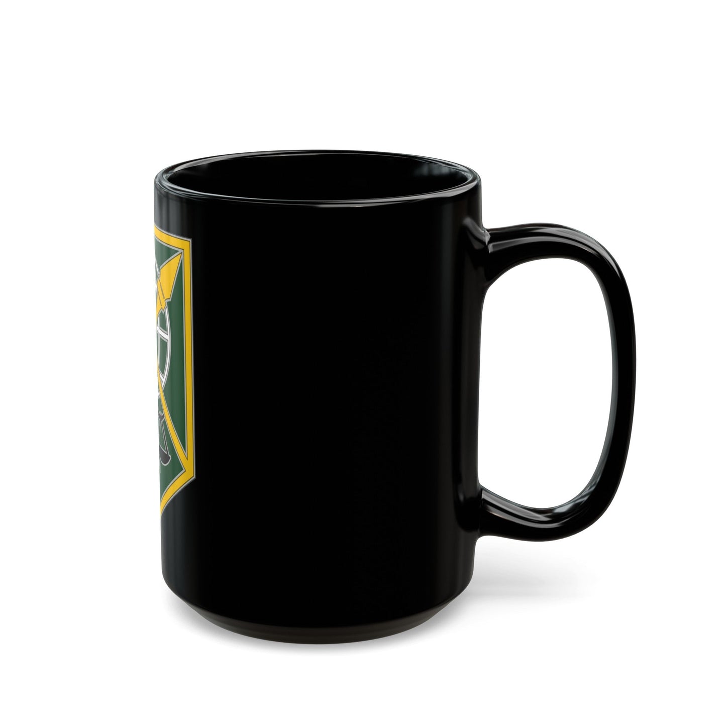 200 Military Police Command (U.S. Army) Black Coffee Mug-The Sticker Space