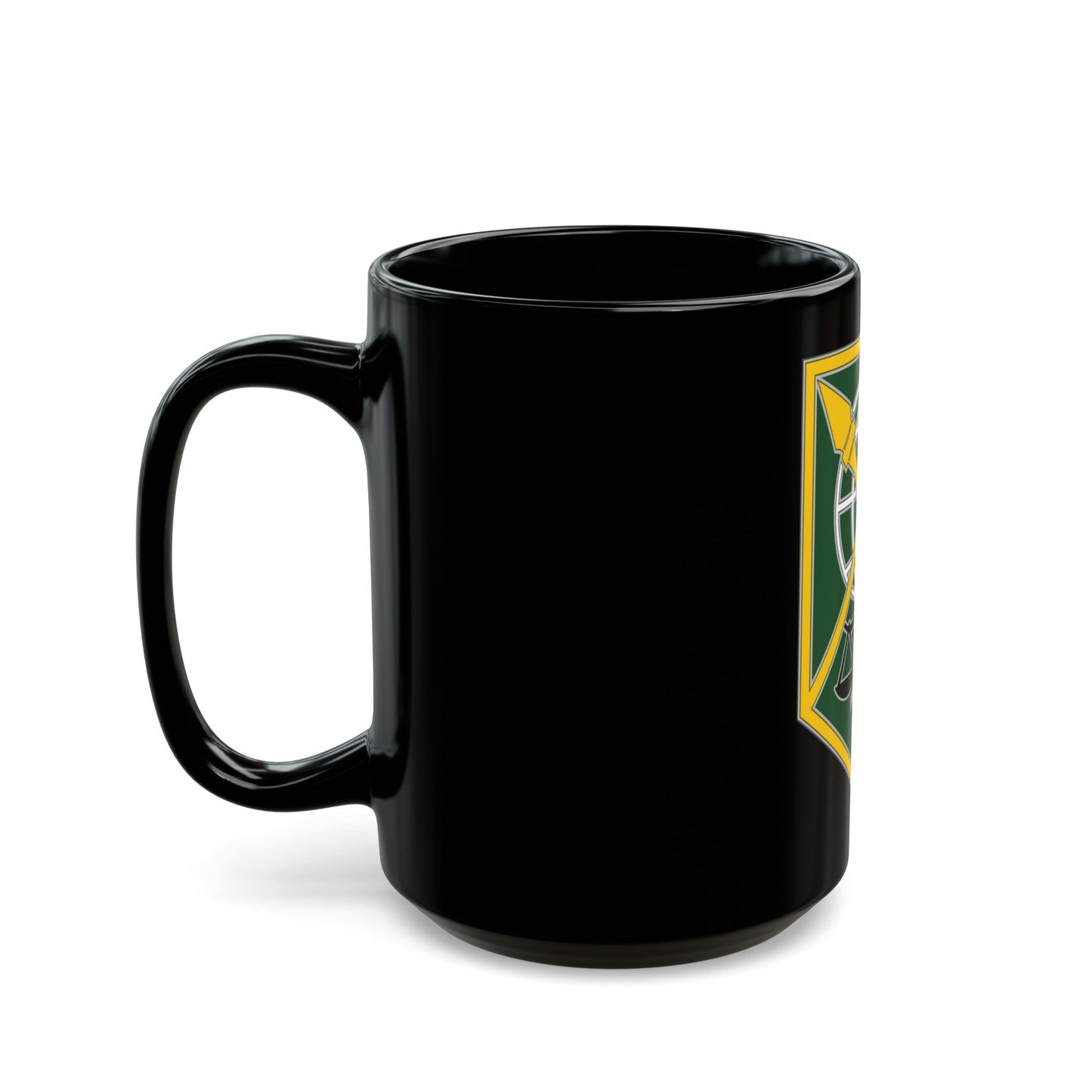 200 Military Police Command (U.S. Army) Black Coffee Mug-The Sticker Space