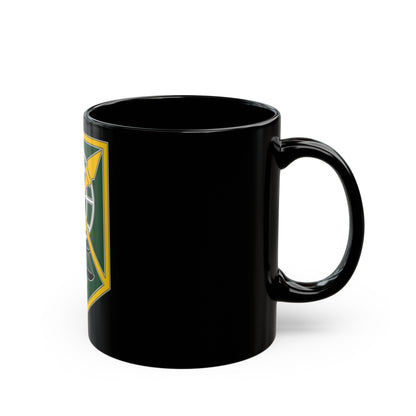 200 Military Police Command (U.S. Army) Black Coffee Mug-The Sticker Space