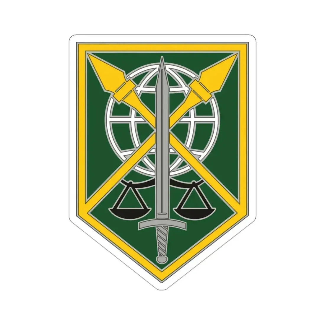200 Military Police Command (U.S. Army) STICKER Vinyl Die-Cut Decal 3 Inch - The Sticker Space
