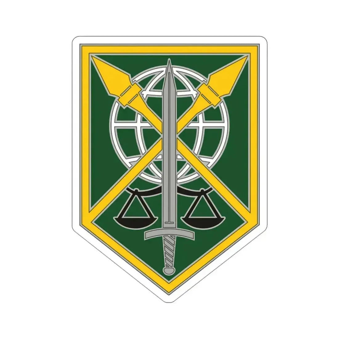 200 Military Police Command (U.S. Army) STICKER Vinyl Die-Cut Decal 4 Inch - The Sticker Space