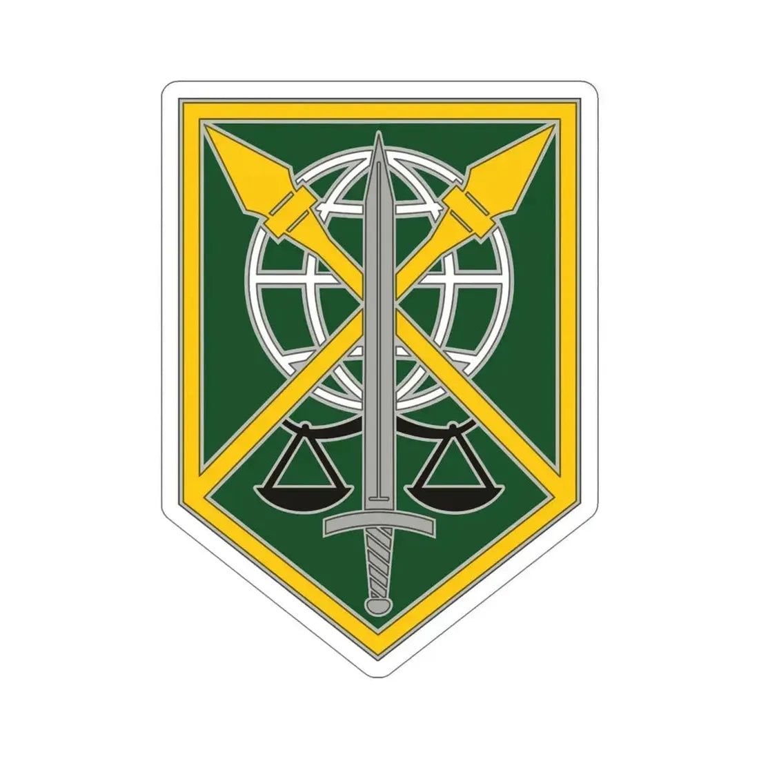 200 Military Police Command (U.S. Army) STICKER Vinyl Die-Cut Decal 5 Inch - The Sticker Space