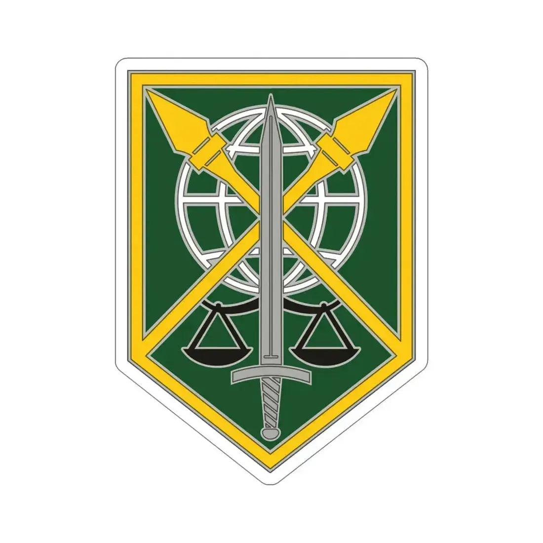 200 Military Police Command (U.S. Army) STICKER Vinyl Die-Cut Decal 6 Inch - The Sticker Space