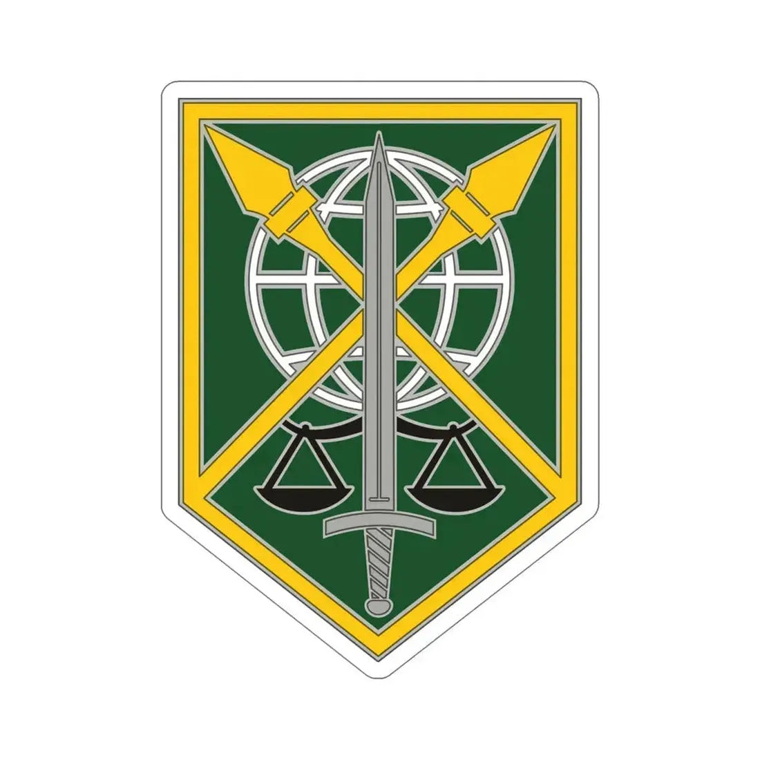 200 Military Police Command (U.S. Army) STICKER Vinyl Die-Cut Decal 6 Inch - The Sticker Space