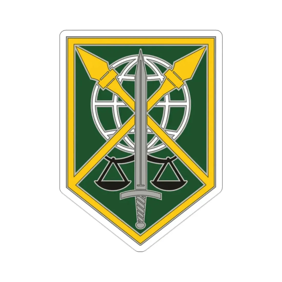 200 Military Police Command (U.S. Army) STICKER Vinyl Die-Cut Decal - The Sticker Space
