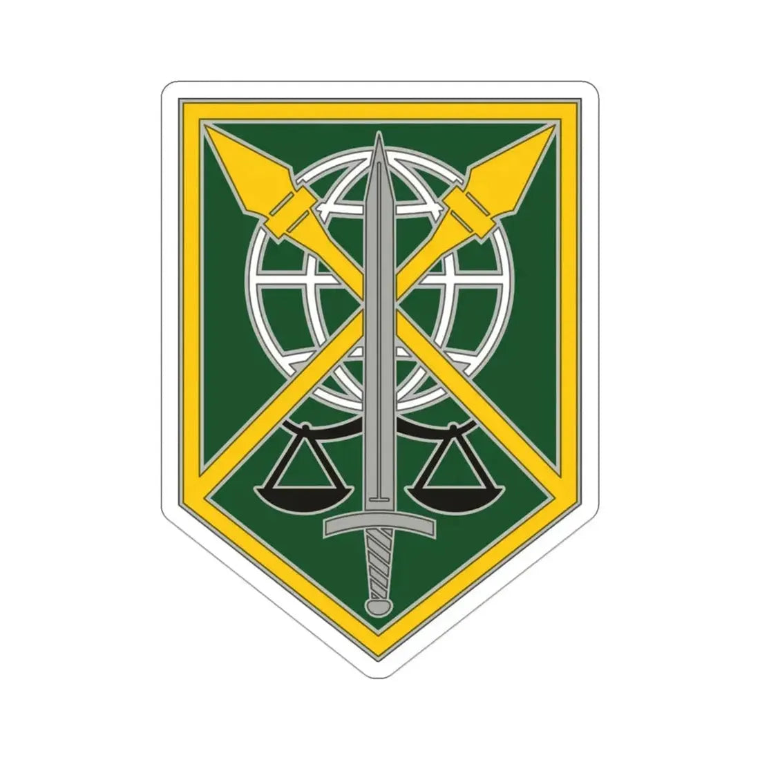 200 Military Police Command (U.S. Army) STICKER Vinyl Die-Cut Decal - The Sticker Space