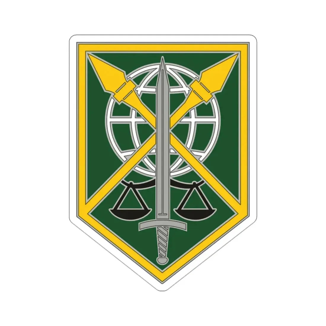 200 Military Police Command (U.S. Army) STICKER Vinyl Die-Cut Decal - The Sticker Space