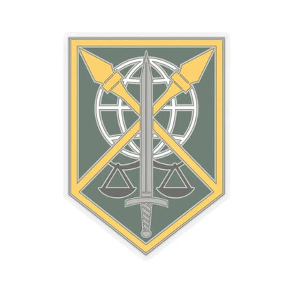 200 Military Police Command (U.S. Army) STICKER Vinyl Kiss-Cut Decal 3 Inch Transparent - The Sticker Space