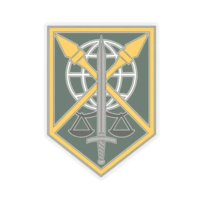 200 Military Police Command (U.S. Army) STICKER Vinyl Kiss-Cut Decal 4 Inch Transparent - The Sticker Space