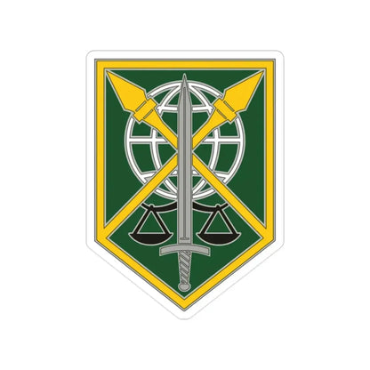 200 Military Police Command (U.S. Army) Transparent STICKER Die-Cut Vinyl Decal 2 Inch - The Sticker Space