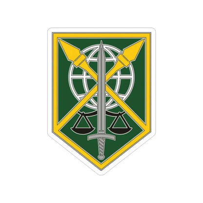 200 Military Police Command (U.S. Army) Transparent STICKER Die-Cut Vinyl Decal 4 Inch - The Sticker Space