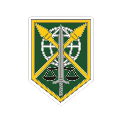 200 Military Police Command (U.S. Army) Transparent STICKER Die-Cut Vinyl Decal 5 Inch - The Sticker Space