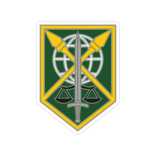 200 Military Police Command (U.S. Army) Transparent STICKER Die-Cut Vinyl Decal 6 Inch - The Sticker Space