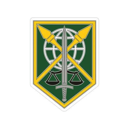200 Military Police Command (U.S. Army) Transparent STICKER Die-Cut Vinyl Decal - The Sticker Space