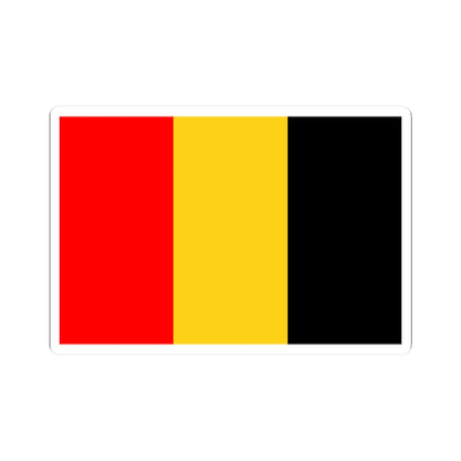 Flag of Besancon (France) STICKER Vinyl Kiss-Cut Decal