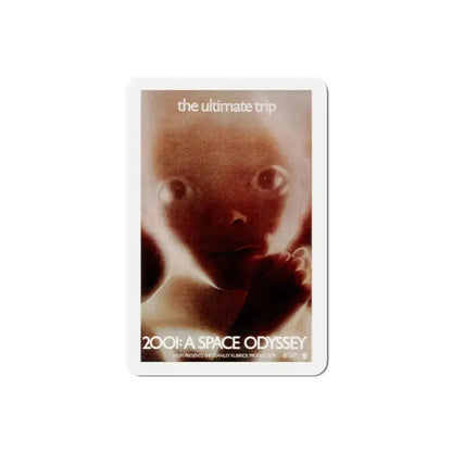 2001 A Space Odyssey 1968 Movie Poster Refrigerator Magnet 2 Inch - The Sticker Space