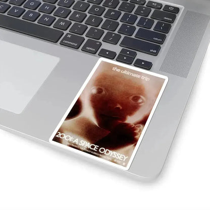 2001 A Space Odyssey 1968 Movie Poster - STICKER Vinyl Kiss-Cut Decal - The Sticker Space