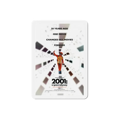 2001 A Space Odyssey 1968 v2 Movie Poster Refrigerator Magnet - The Sticker Space
