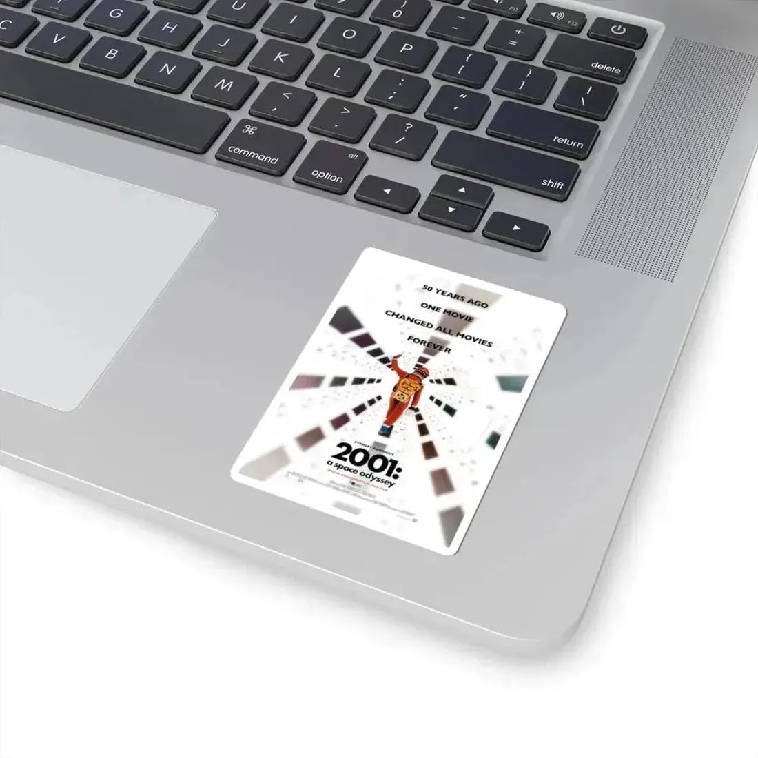 2001 A Space Odyssey 1968 v2 Movie Poster - STICKER Vinyl Kiss-Cut Decal - The Sticker Space