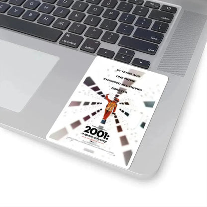 2001 A Space Odyssey 1968 v2 Movie Poster - STICKER Vinyl Kiss-Cut Decal - The Sticker Space
