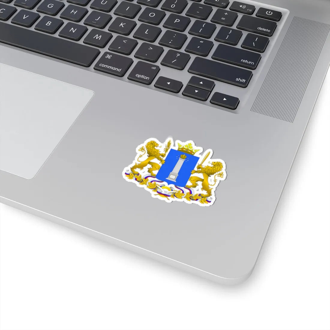 Герб Ульяновской области 2004 (Russia) (Coat of Arms) STICKER Vinyl Kiss-Cut Decal - The Sticker Space