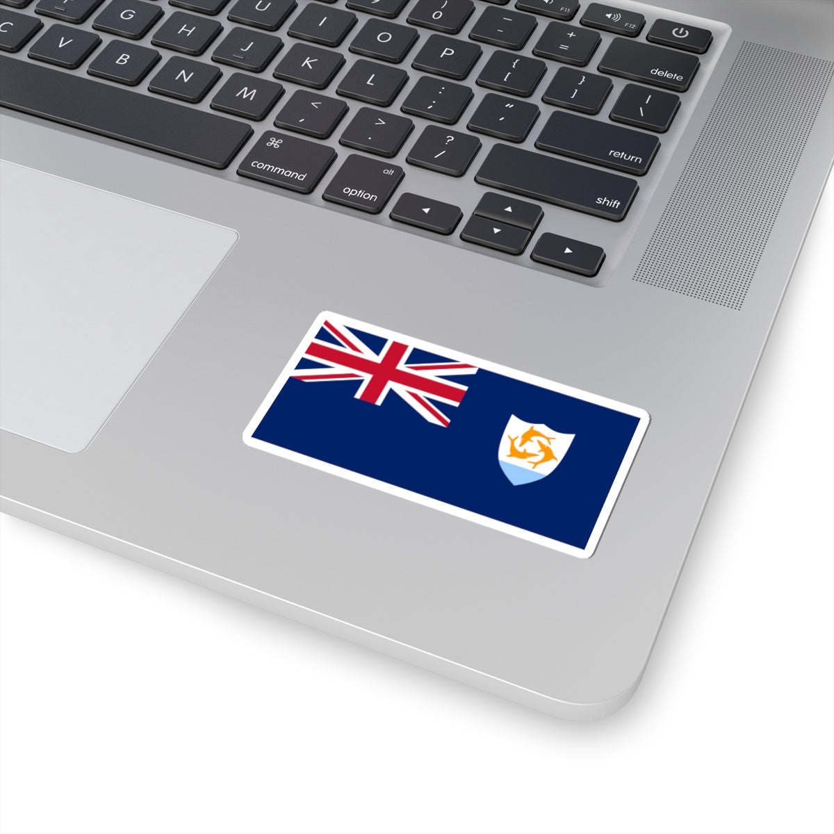 Flag of Anguilla (United Kingdom) STICKER Vinyl Kiss-Cut Decal