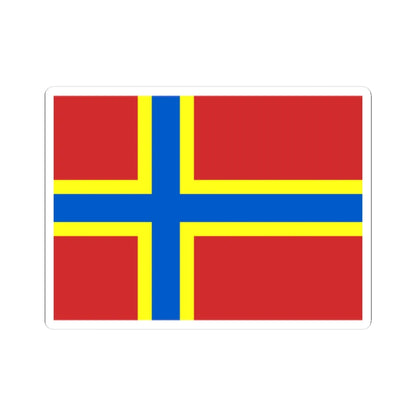 2007 Flag of Orkney (Scotland) STICKER Vinyl Kiss-Cut Decal 2 Inch White - The Sticker Space