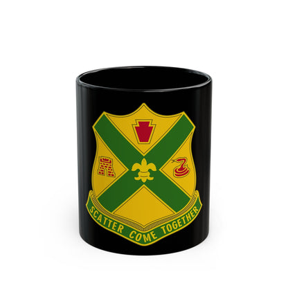 200th Field Artillery Battalion (U.S. Army) Black Coffee Mug-11oz-The Sticker Space