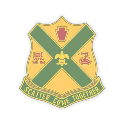 200th Field Artillery Battalion (U.S. Army) STICKER Vinyl Kiss-Cut Decal 2 Inch Transparent - The Sticker Space