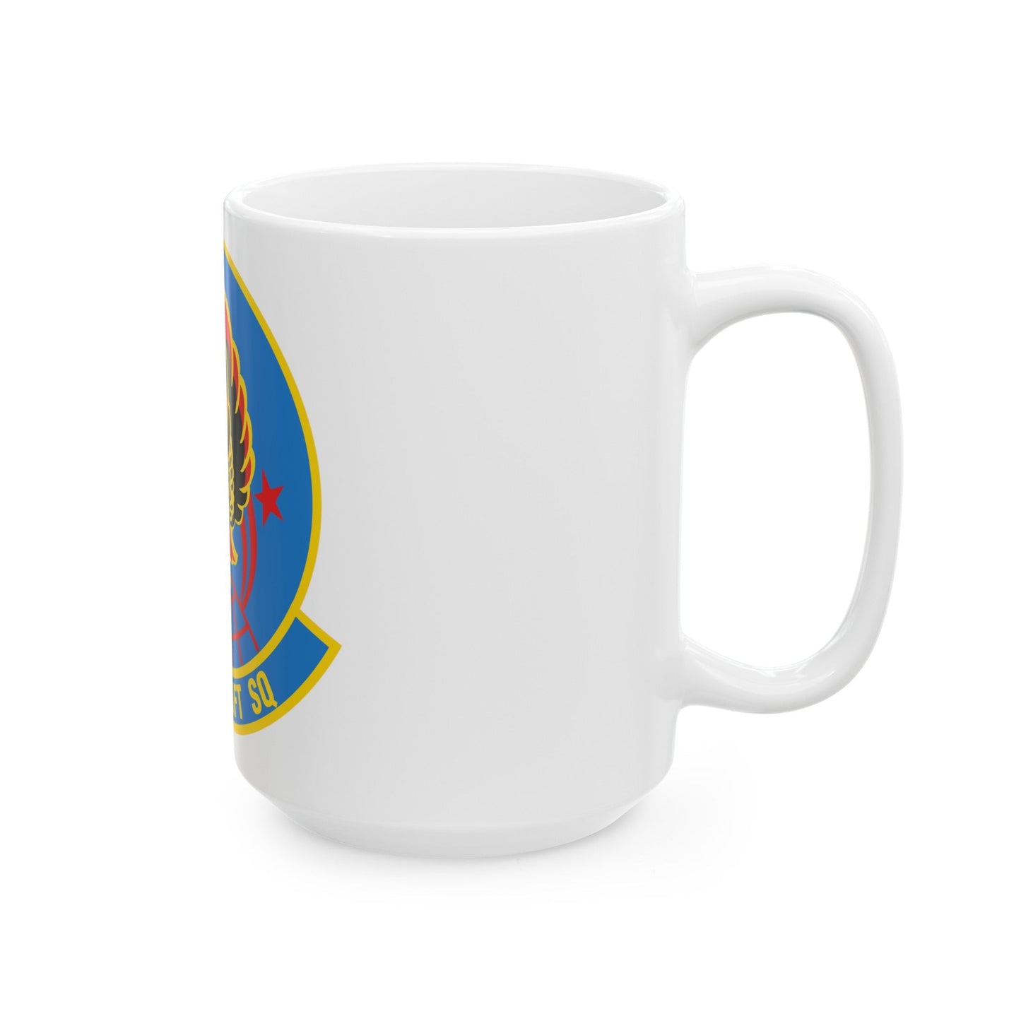 201 Airlift Squadron (U.S. Air Force) White Coffee Mug-The Sticker Space