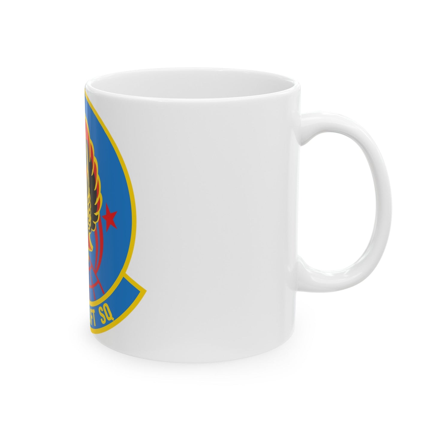 201 Airlift Squadron (U.S. Air Force) White Coffee Mug-The Sticker Space