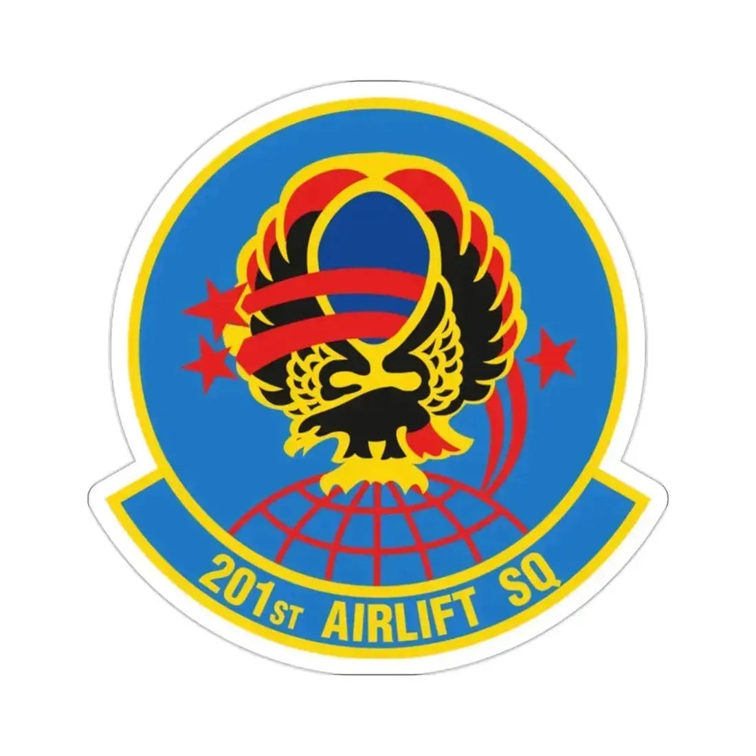 201 Airlift Squadron (U.S. Air Force) STICKER Vinyl Die-Cut Decal 2 Inch - The Sticker Space