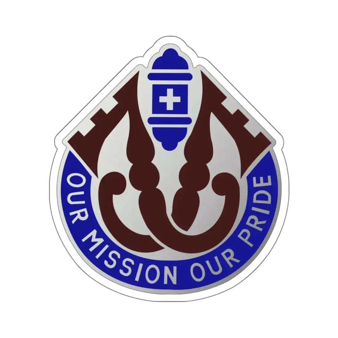 201 Evacuation Hospital (U.S. Army) STICKER Vinyl Die-Cut Decal - The Sticker Space