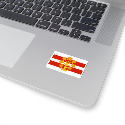 Flag of Westmorland (England) STICKER Vinyl Kiss-Cut Decal
