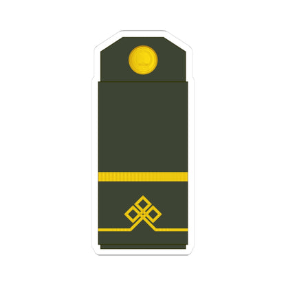 02 Mongolian Army LCP (Mongolia) (Military Rank) STICKER Vinyl Kiss-Cut Decal