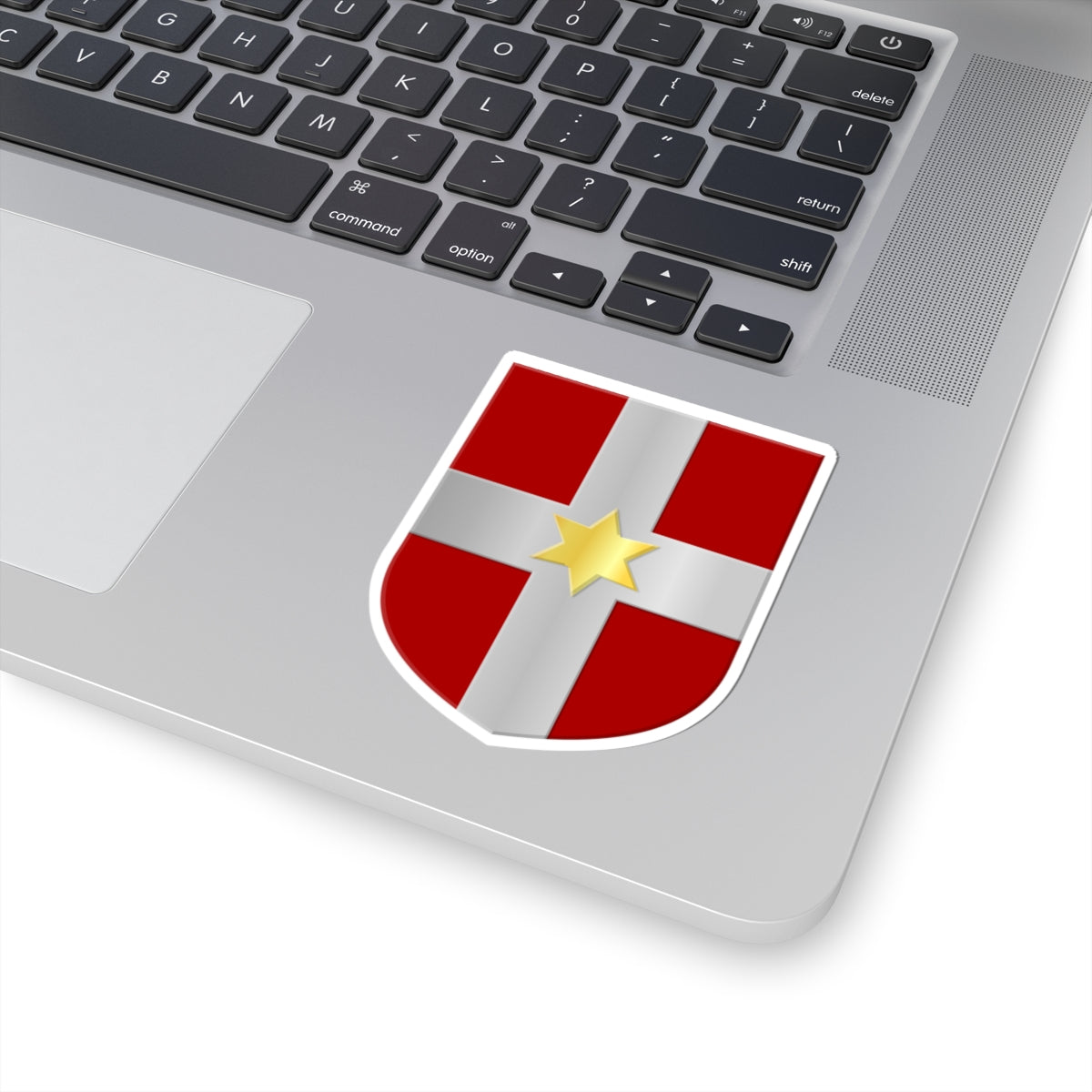 Ambt Vollenhove wapen (Netherlands) (Coat of Arms) STICKER Vinyl Kiss-Cut Decal