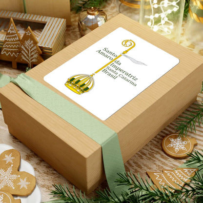 2012-11-19 Logo proposto Santo Amaro da Imperatriz  (Brazil) (Coat of Arms) STICKER Vinyl Kiss-Cut Decal - The Sticker Space