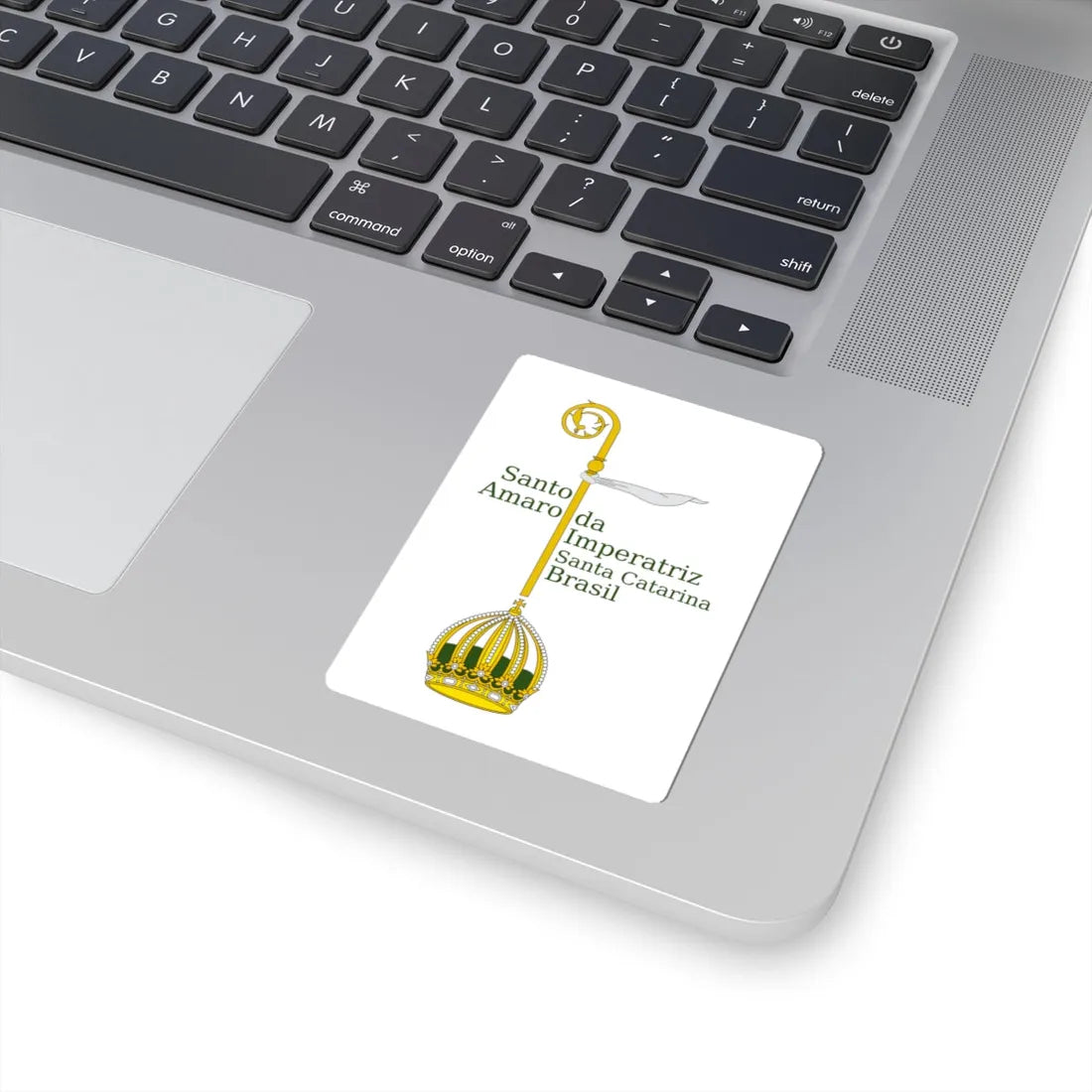2012-11-19 Logo proposto Santo Amaro da Imperatriz  (Brazil) (Coat of Arms) STICKER Vinyl Kiss-Cut Decal - The Sticker Space