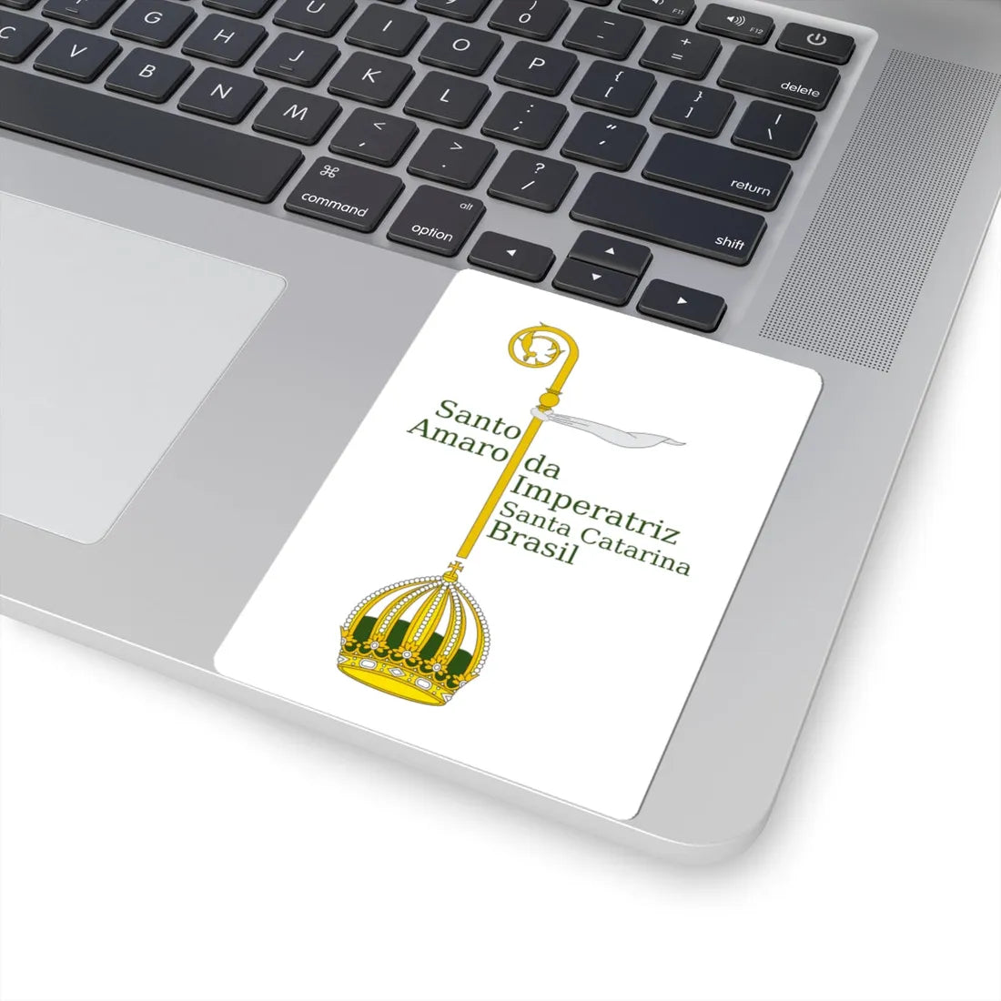 2012-11-19 Logo proposto Santo Amaro da Imperatriz  (Brazil) (Coat of Arms) STICKER Vinyl Kiss-Cut Decal - The Sticker Space