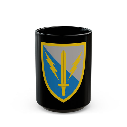 201st Expeditionary Military Intelligence Brigade (U.S. Army) Black Coffee Mug-15oz-The Sticker Space