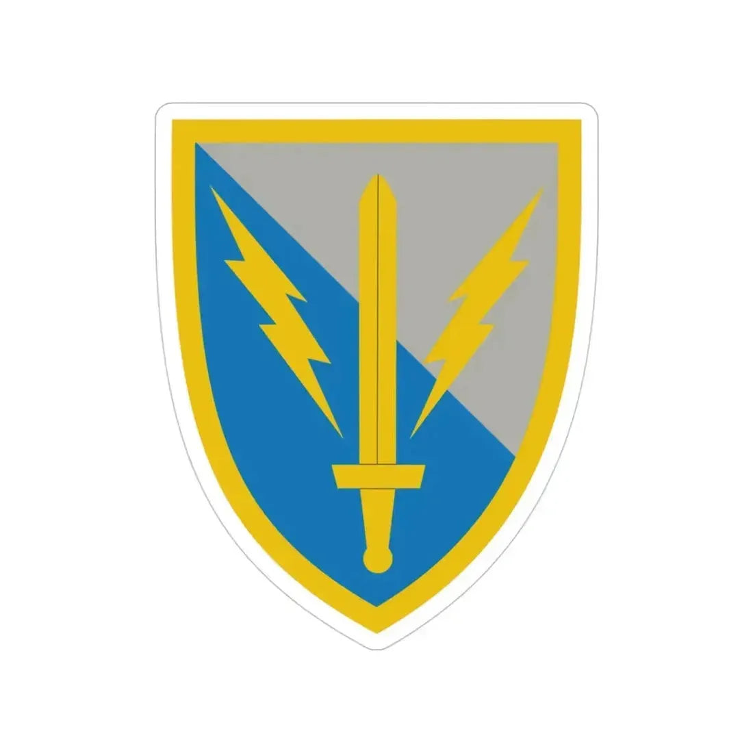 201st Expeditionary Military Intelligence Brigade (U.S. Army) Transparent STICKER Die-Cut Vinyl Decal 4 Inch - The Sticker Space