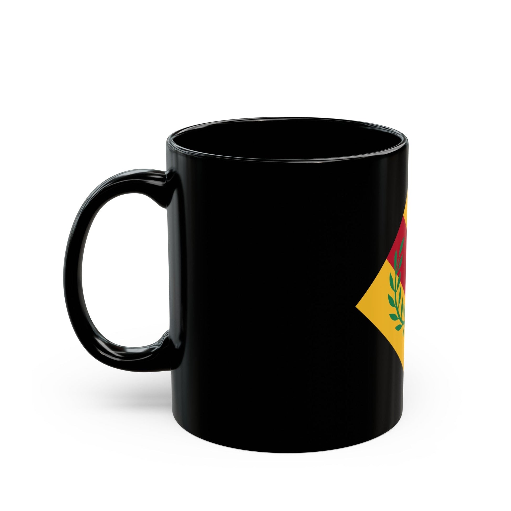 201st Regional Support Group (U.S. Army) Black Coffee Mug-The Sticker Space