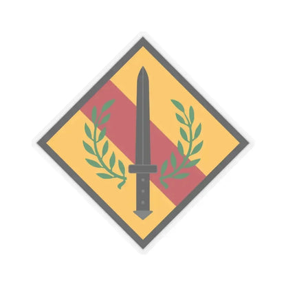 201st Regional Support Group (U.S. Army) STICKER Vinyl Kiss-Cut Decal 6 Inch Transparent - The Sticker Space